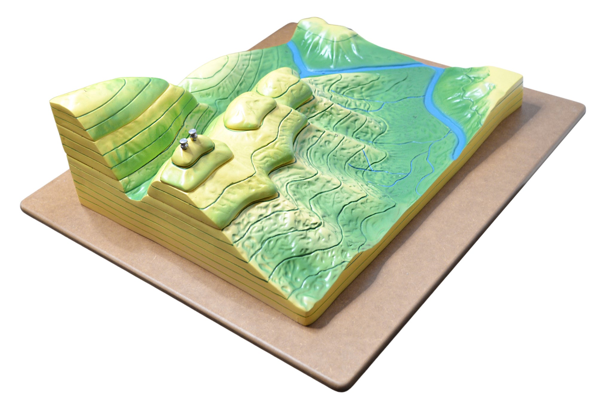 Contour Map Demonstration Model, 20", Multi-Part