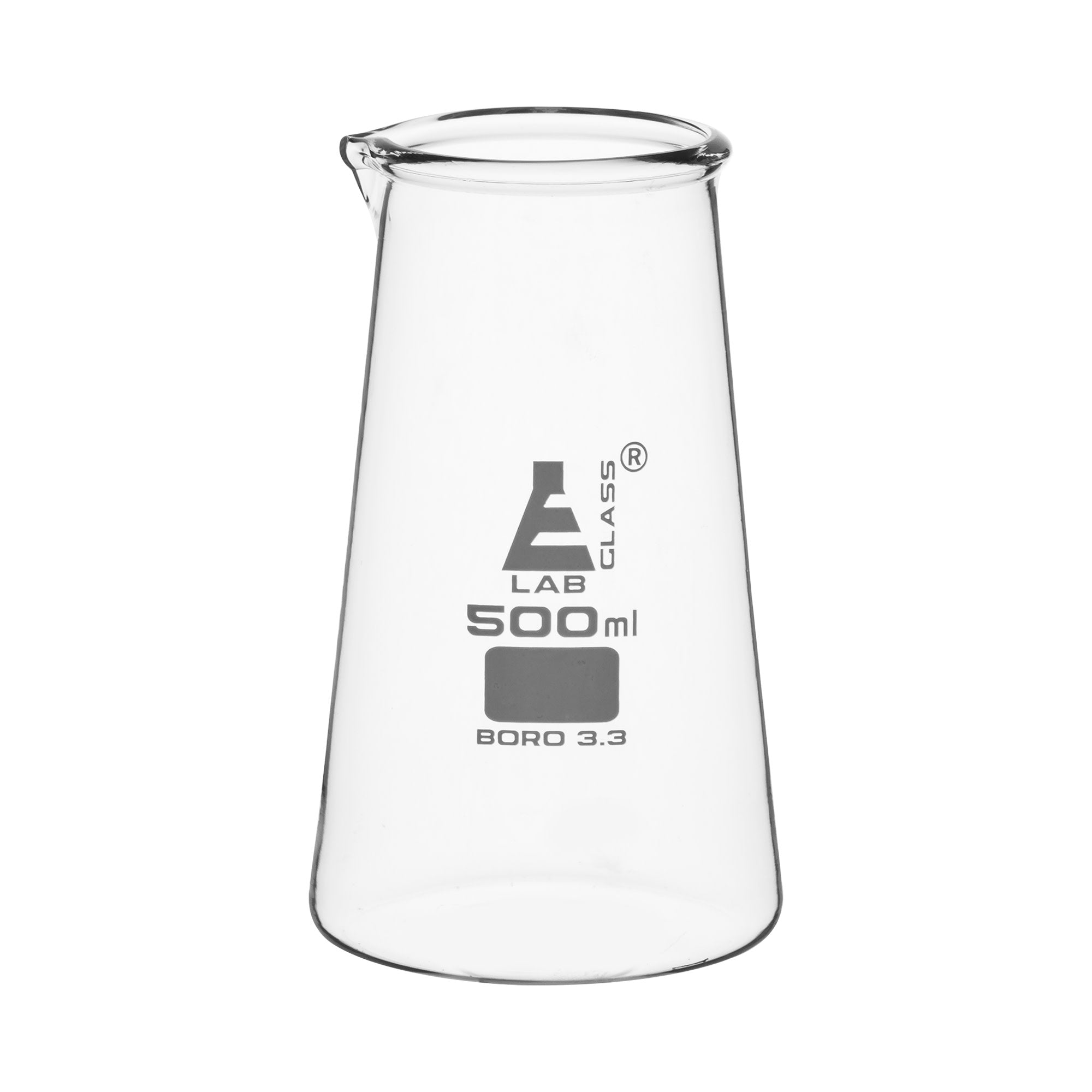 Philips Conical Borosilicate Glass Beaker with Spout