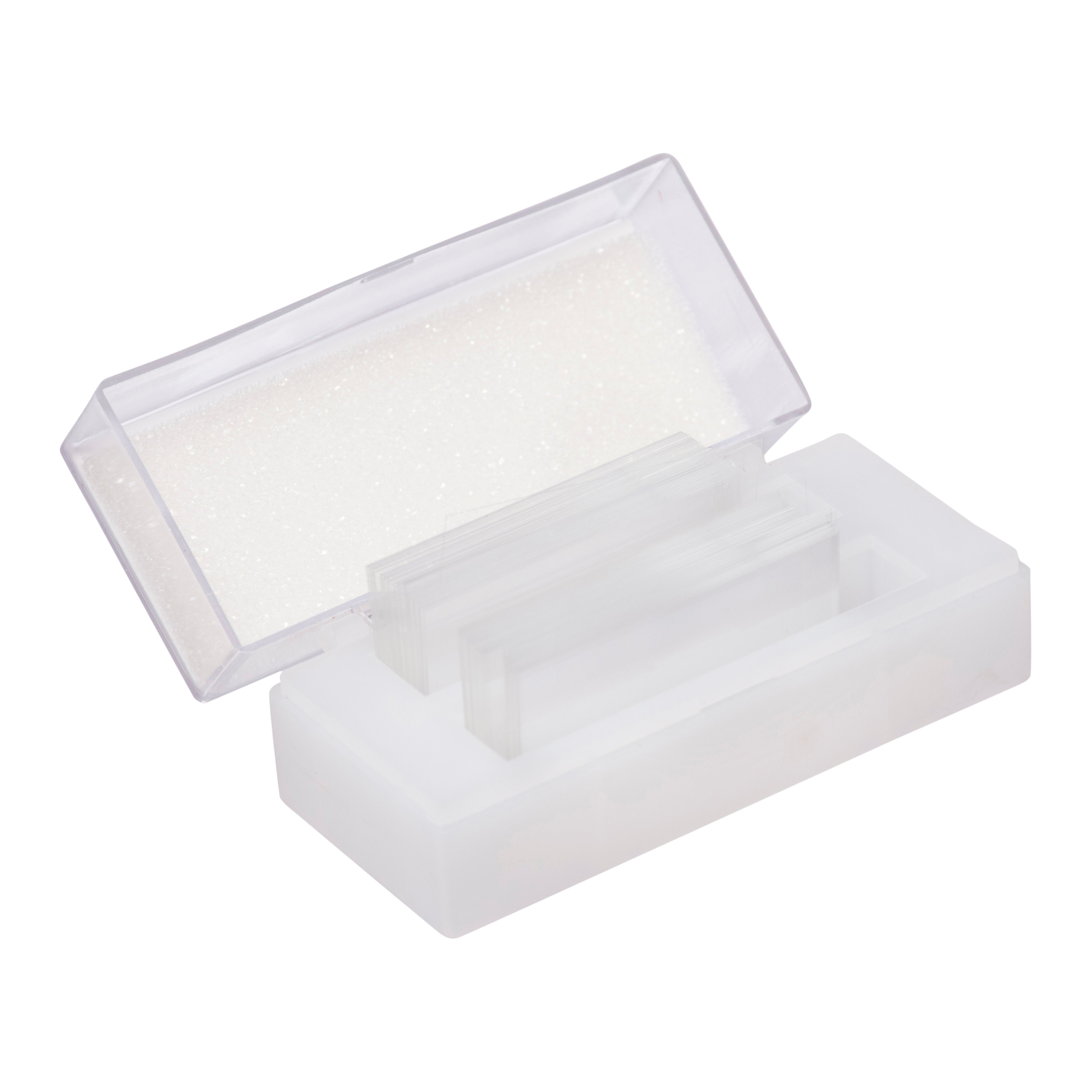 Premium Borosilicate Glass Microscope Coverslip, 100-Pack