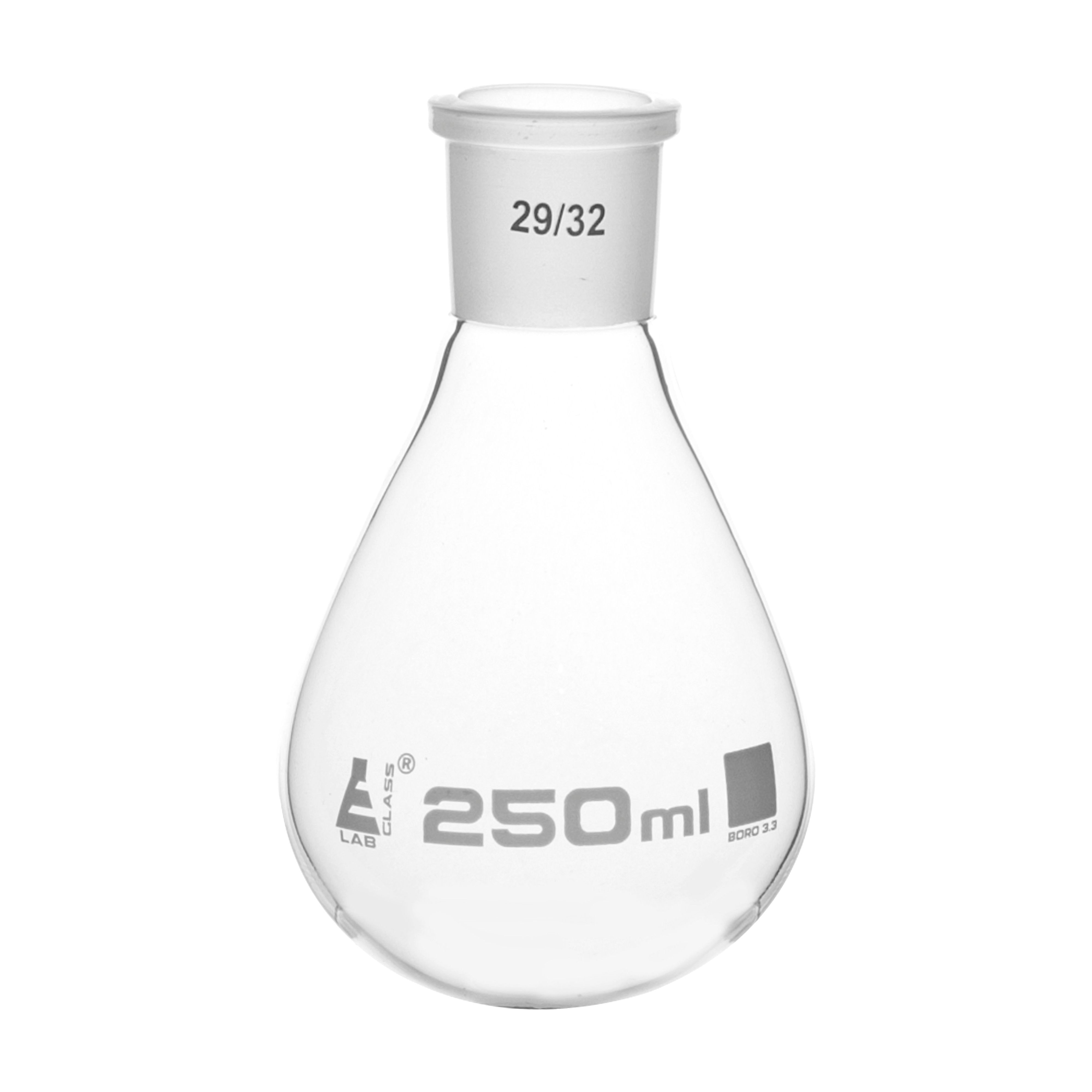 Borosilicate Glass Evaporating Flask with Interchangeable Joint