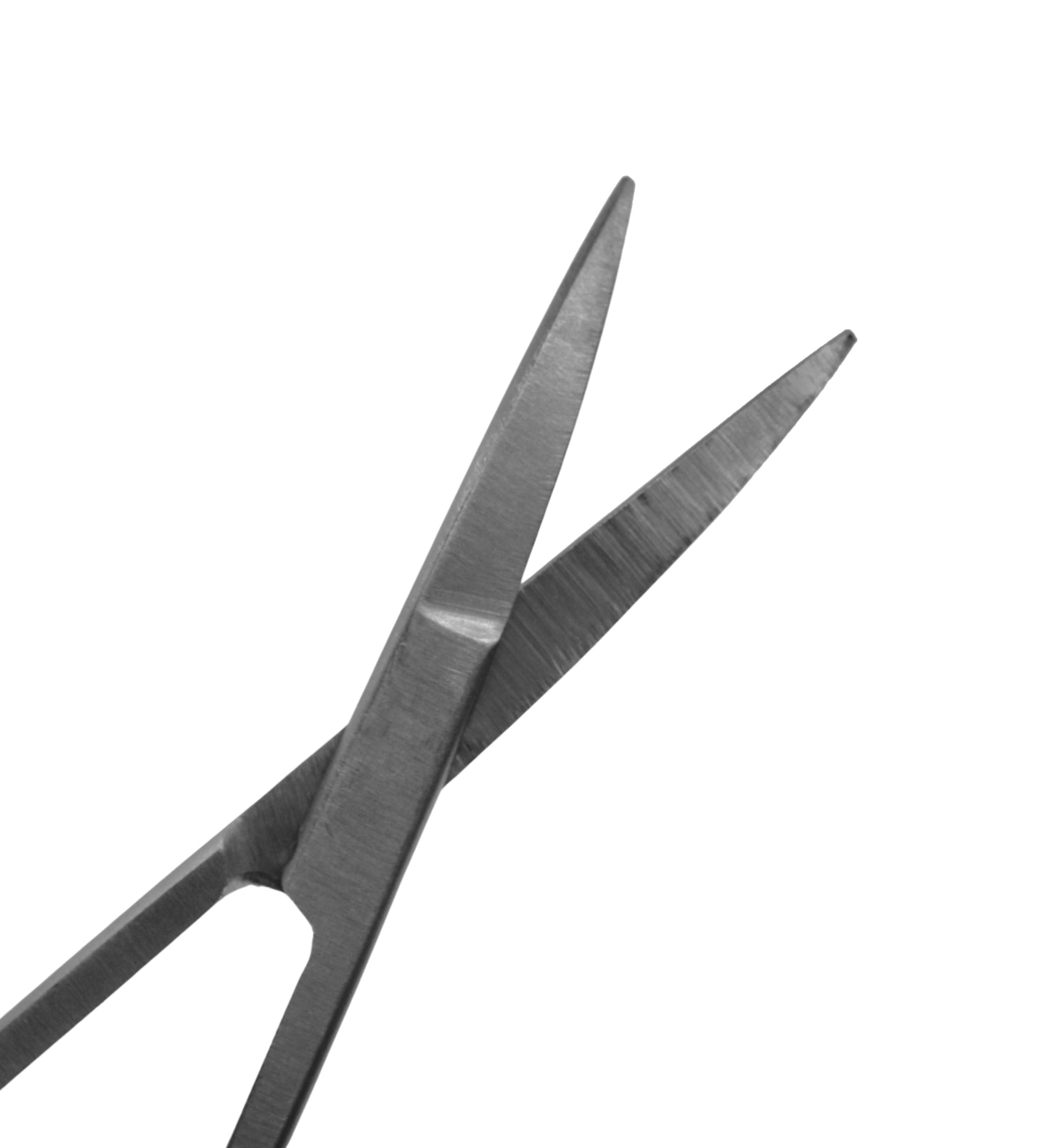 4.5" Curved-Tip Stainless Steel Dissecting Scissors