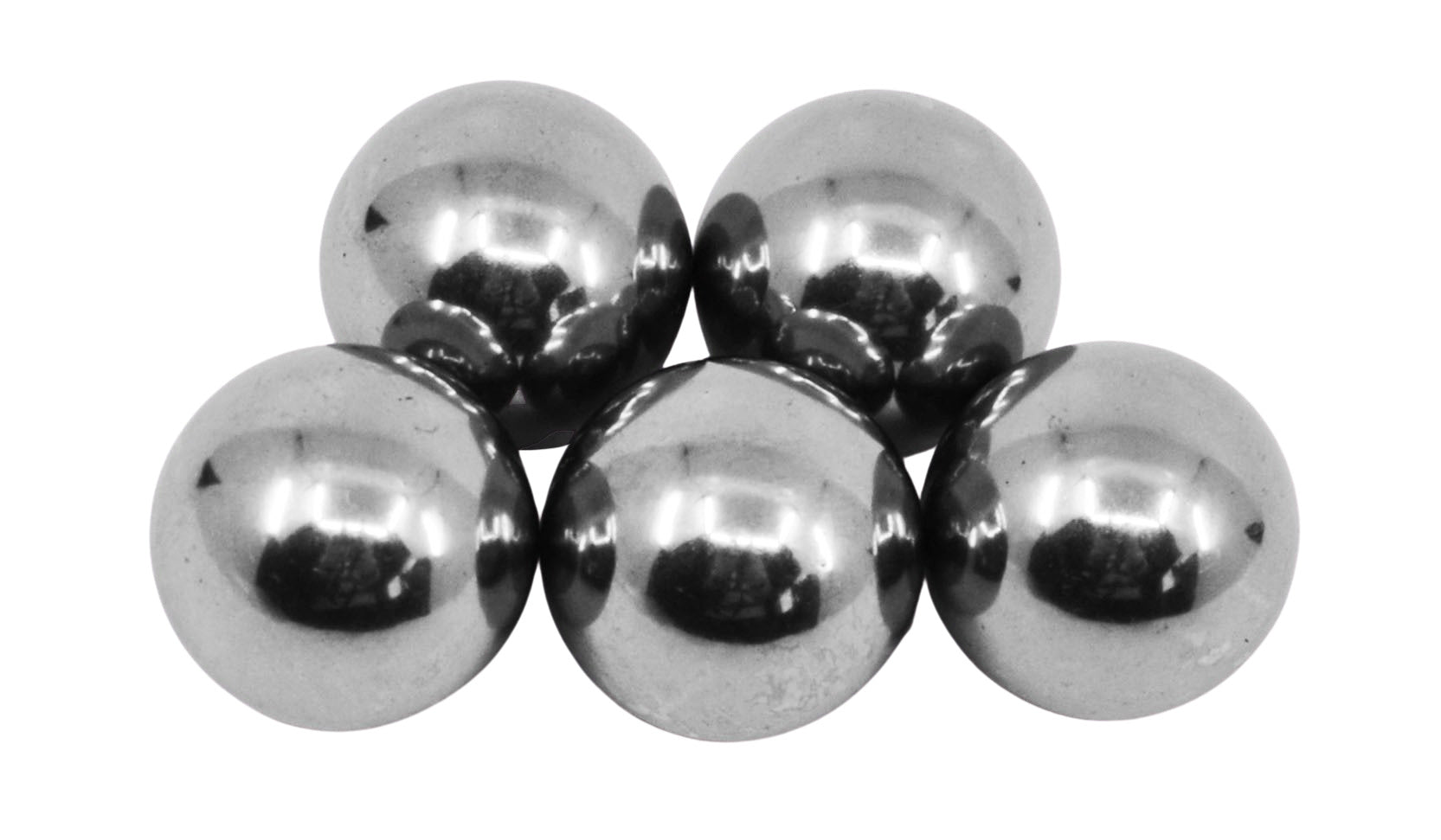Steel Ball Bearings, 25mm, 5-Pack