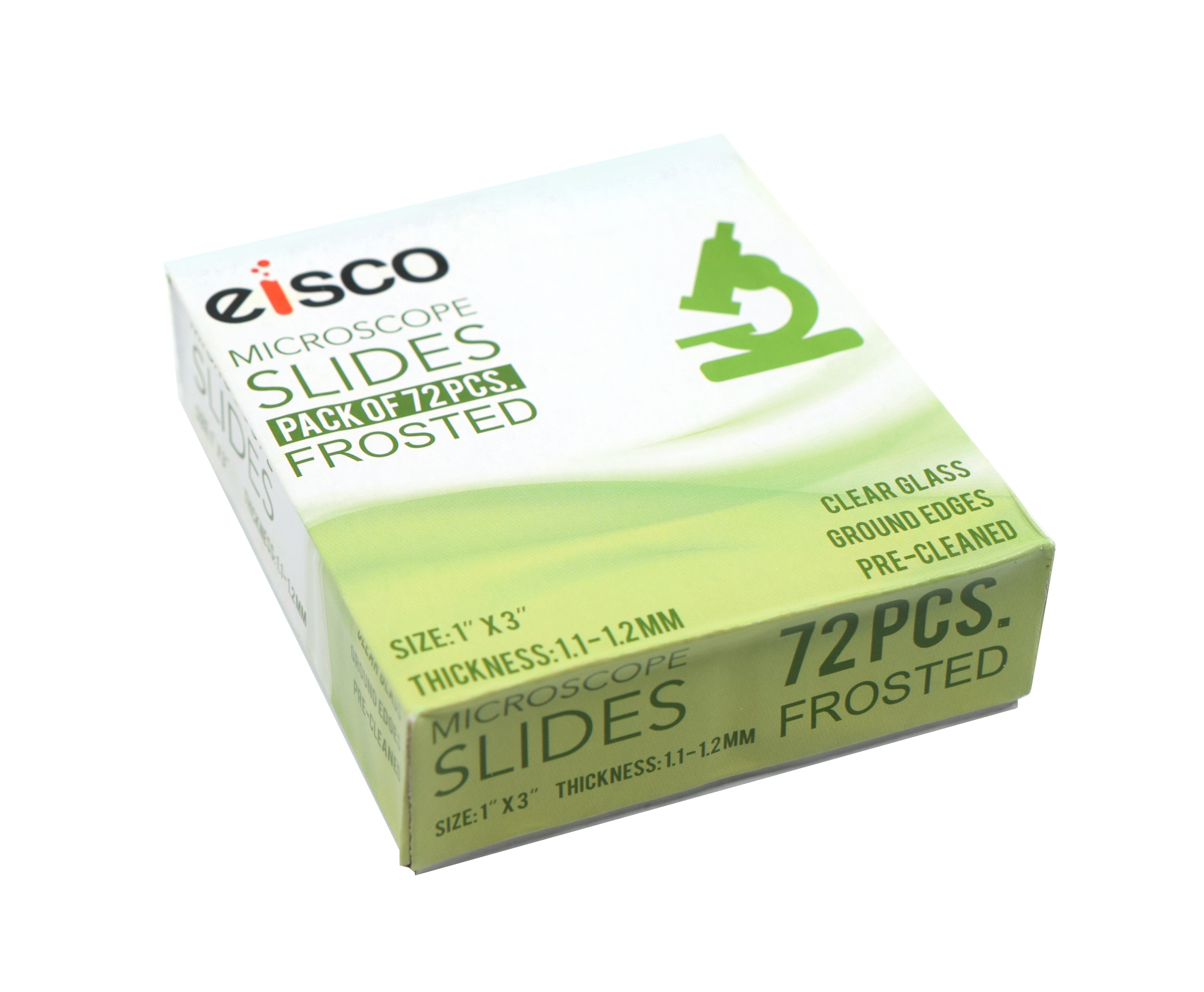 glass microscope slides pack of 72