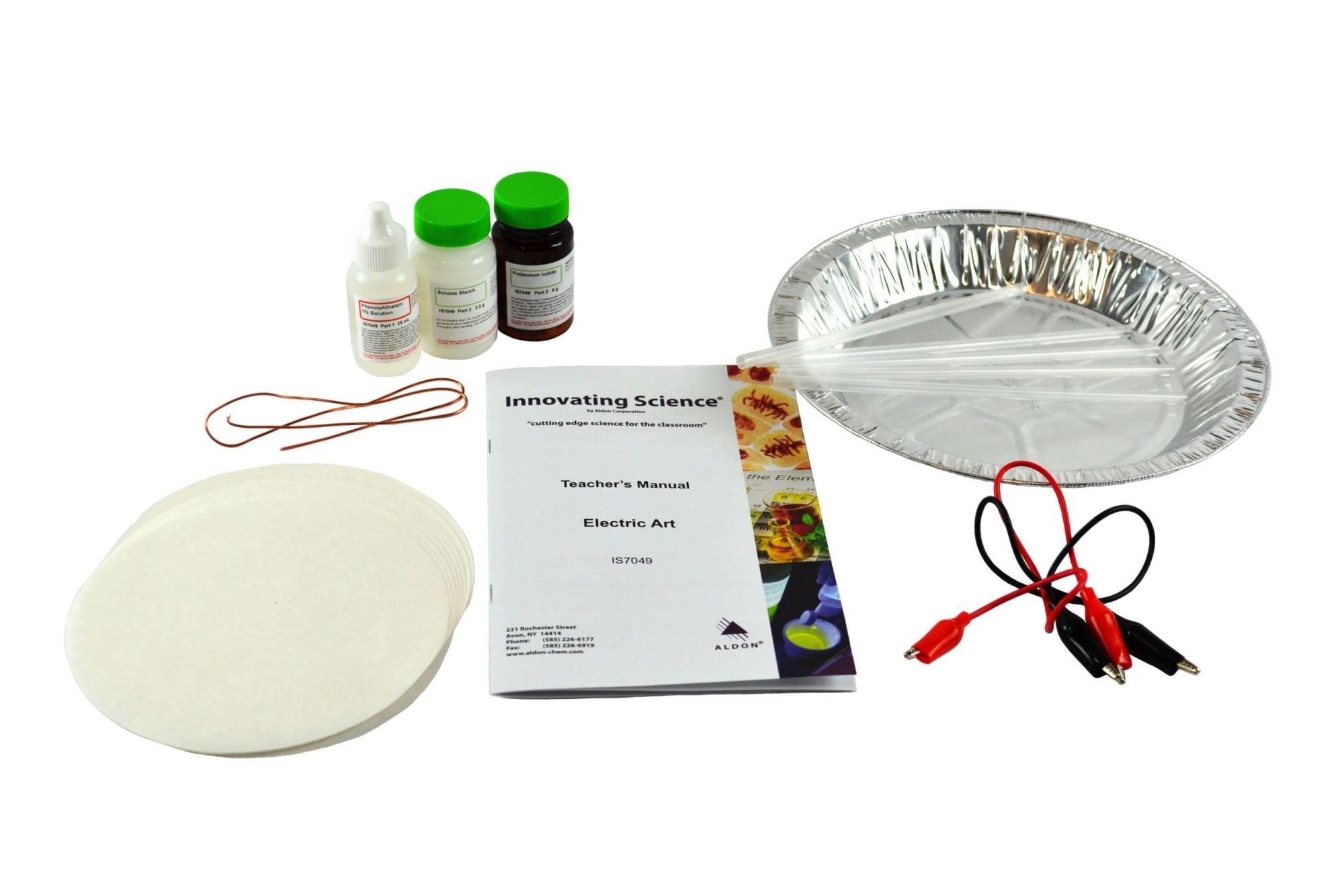 Electric Art Electrolysis Demonstration Kit for 5 Demos