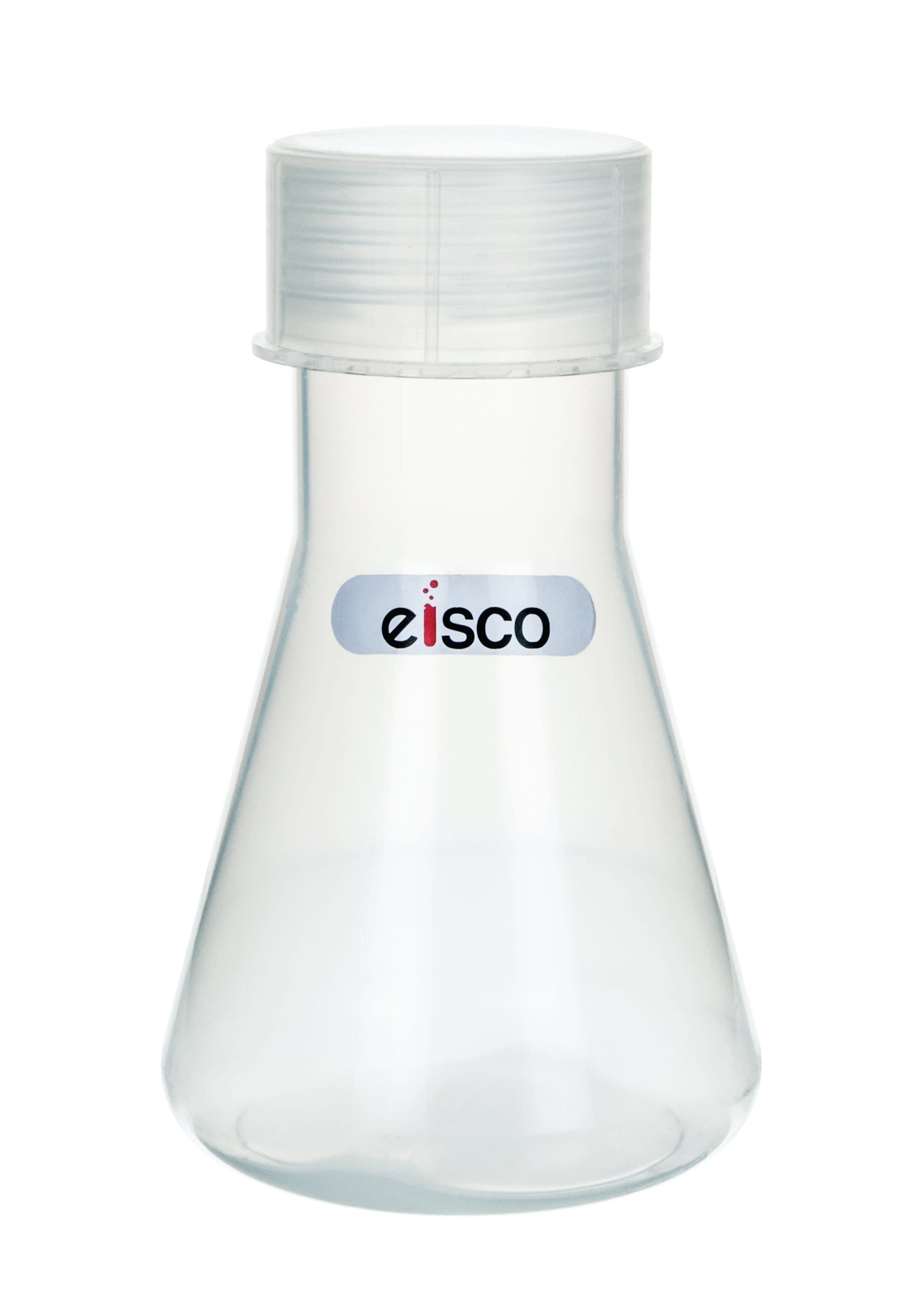 Autoclavable Polypropylene Erlenmeyer Flask with Screw Cap