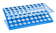 Z-Shape Aluminum Test Tube Stand for 50 x 17mm Tubes