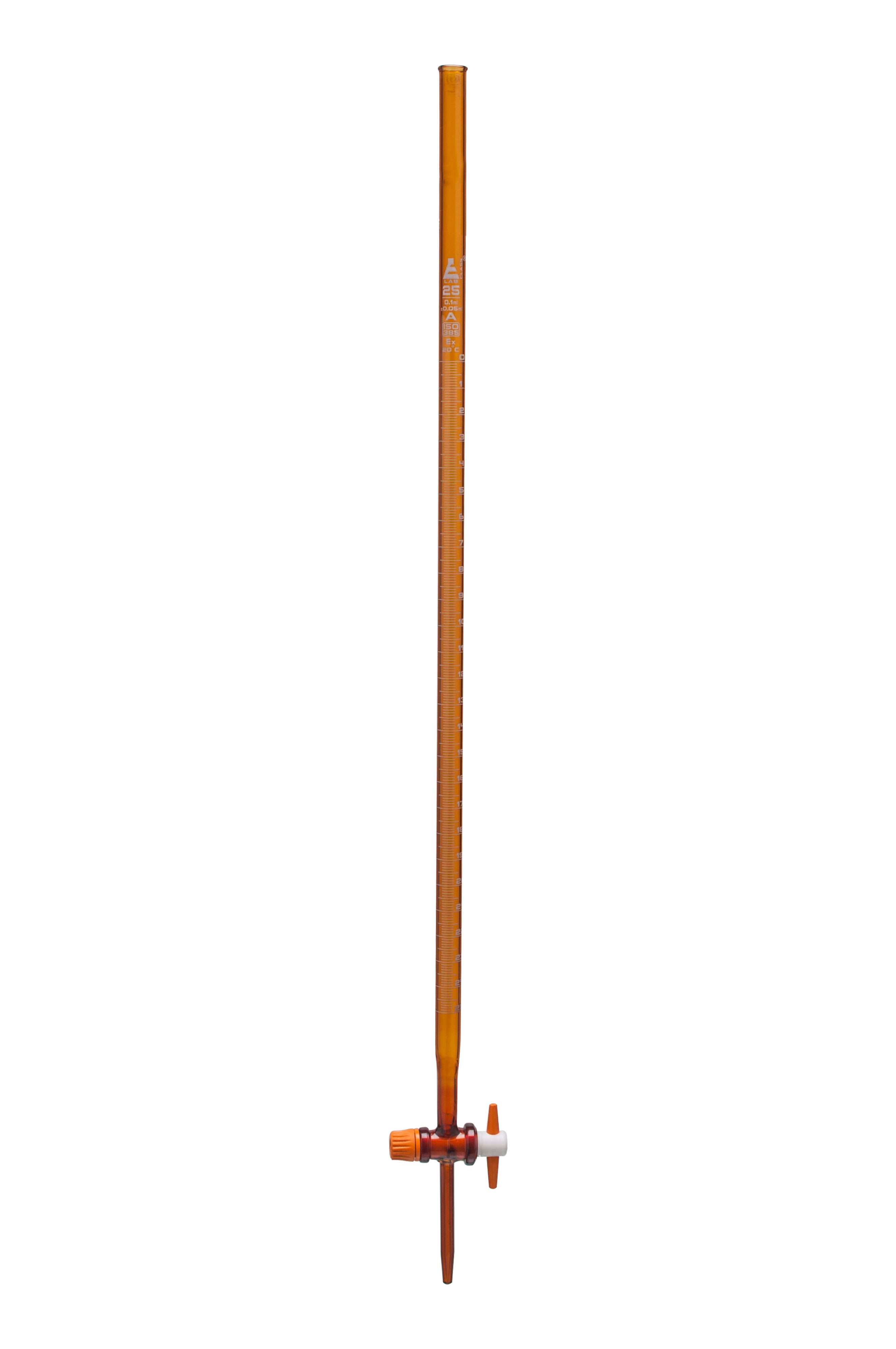 amber burette 25ml