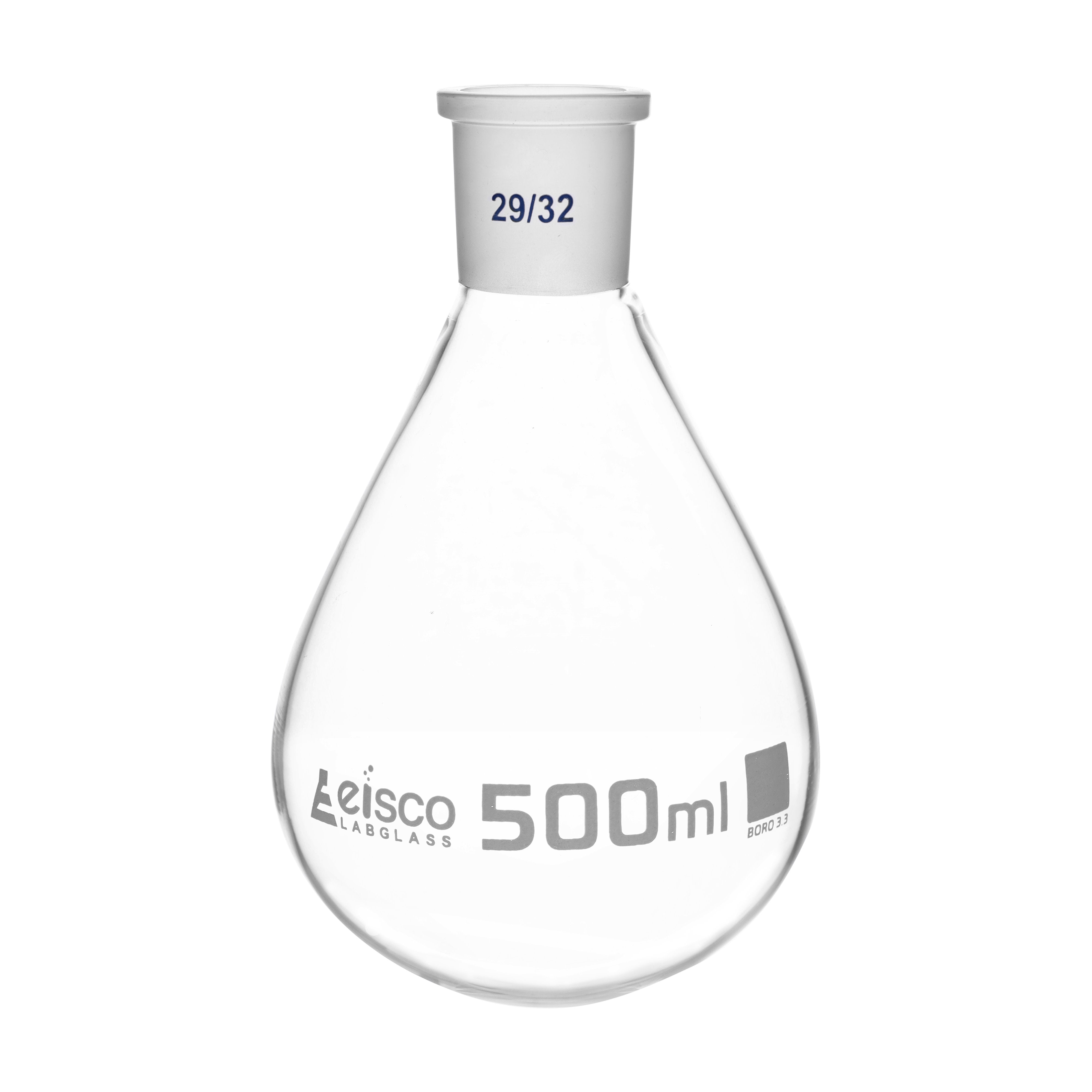 Borosilicate Glass Evaporating Flask with Interchangeable Joint