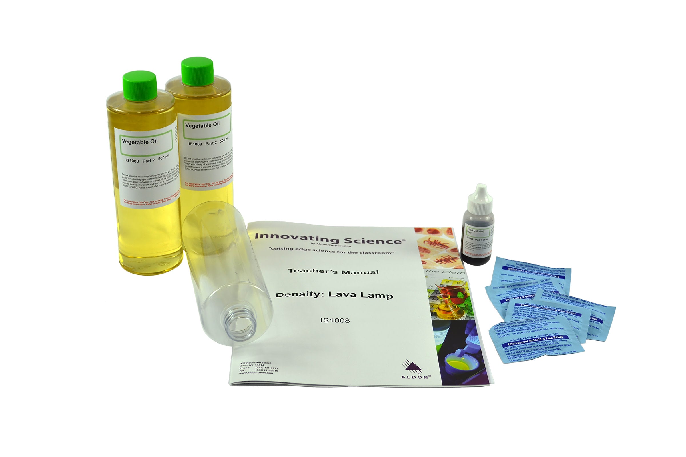 Density Lava Lamp Experiment Kit
