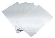6PK Plano Mirror, 6 x 4 Inch - Glass