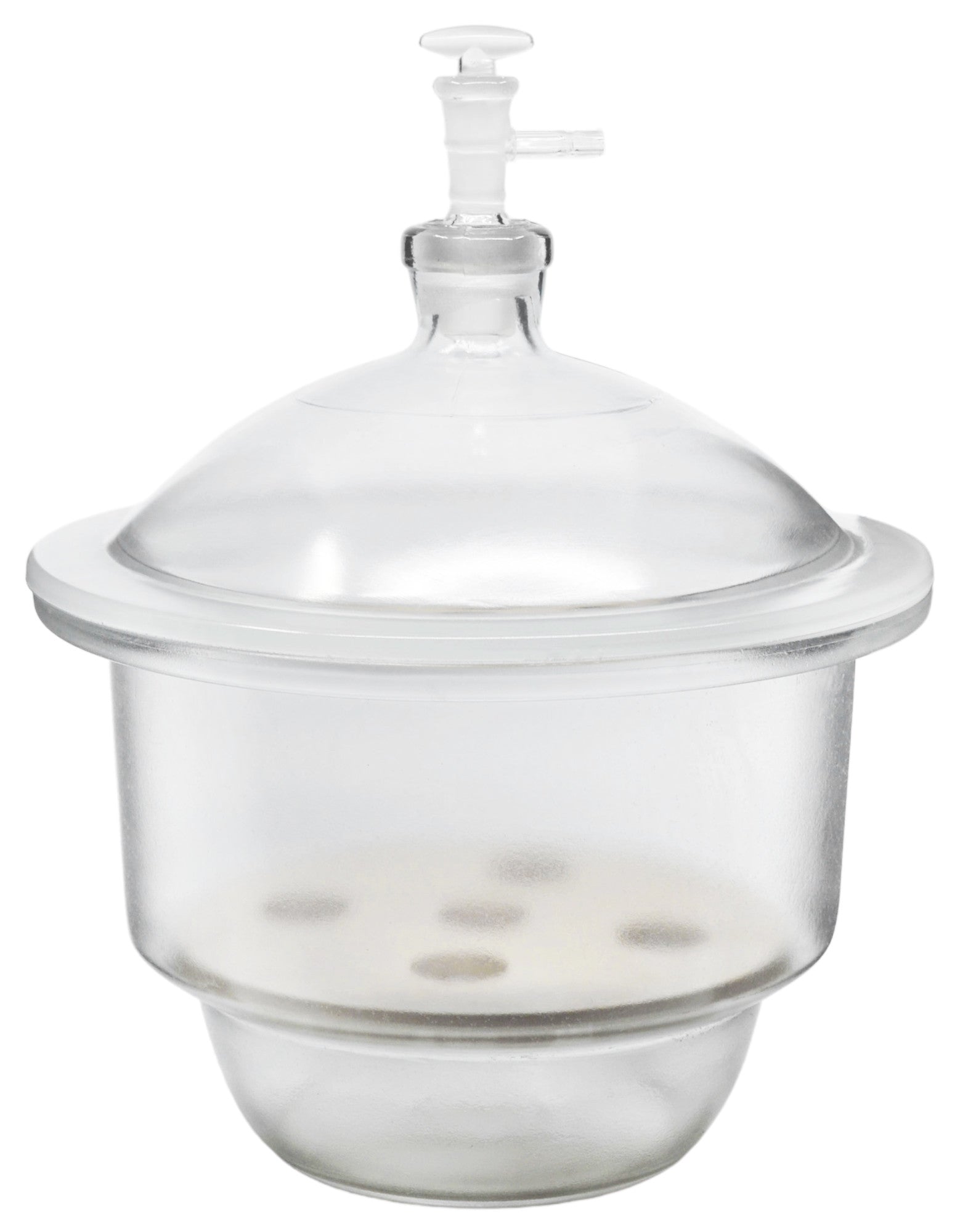 205mm glass vacuum desiccator