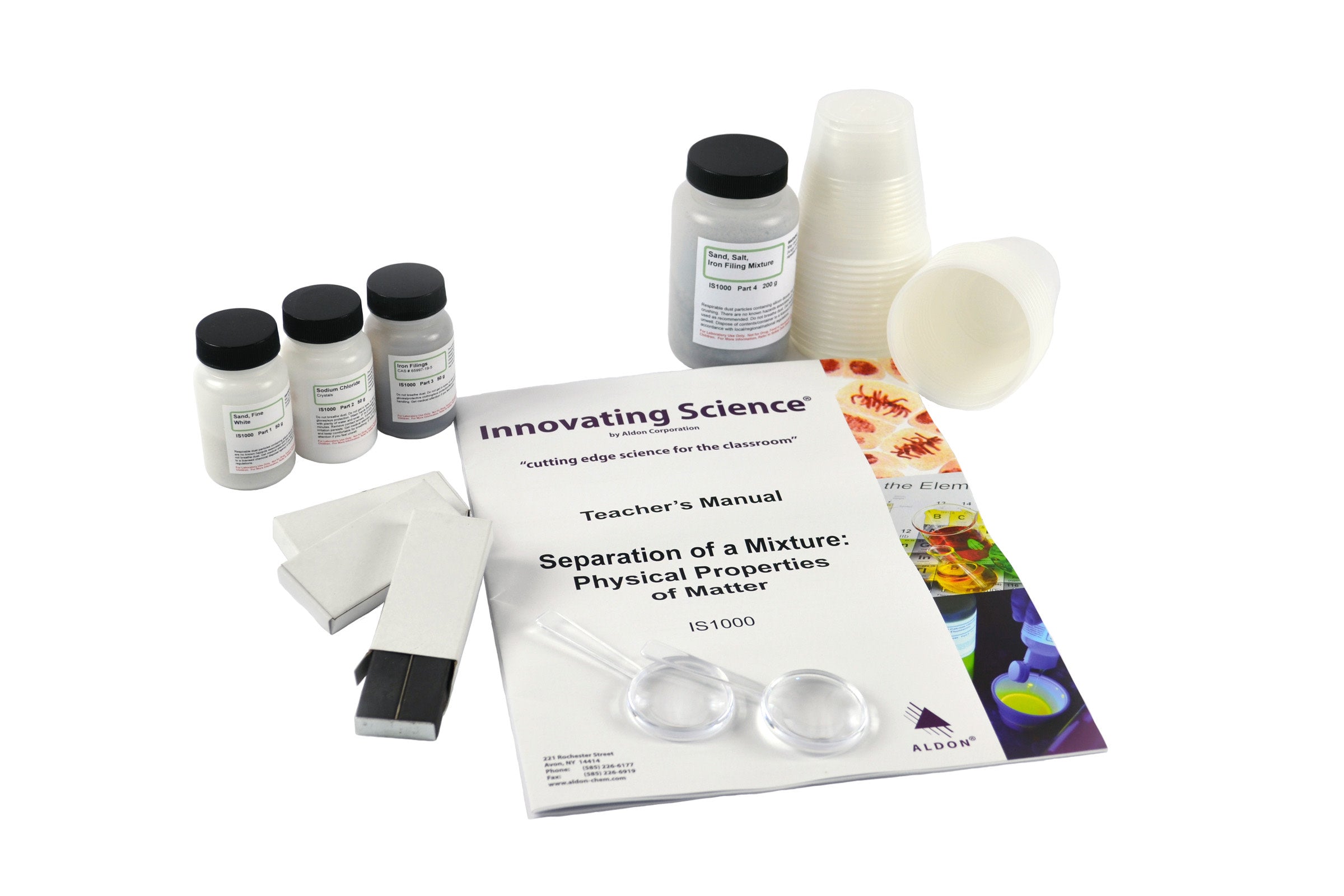Separation of a Mixture Science Experiment Kit