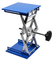 Premium Aluminum Scissor Jack with Hand Crank, 10.5" Extension