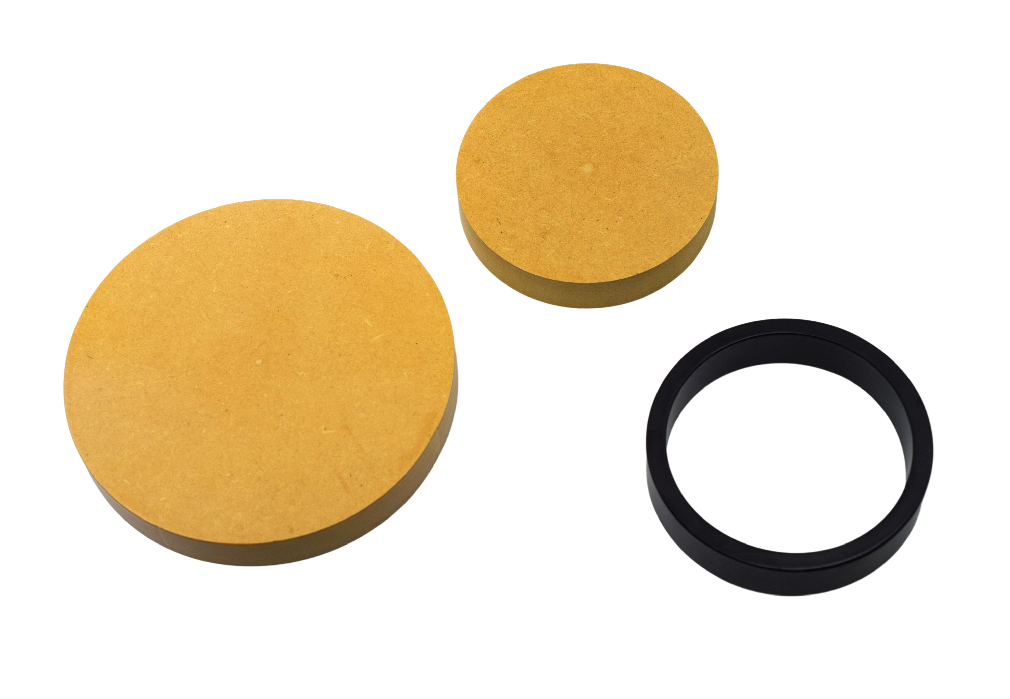 Disk and Ring Race Rotational Inertia Demonstration Set