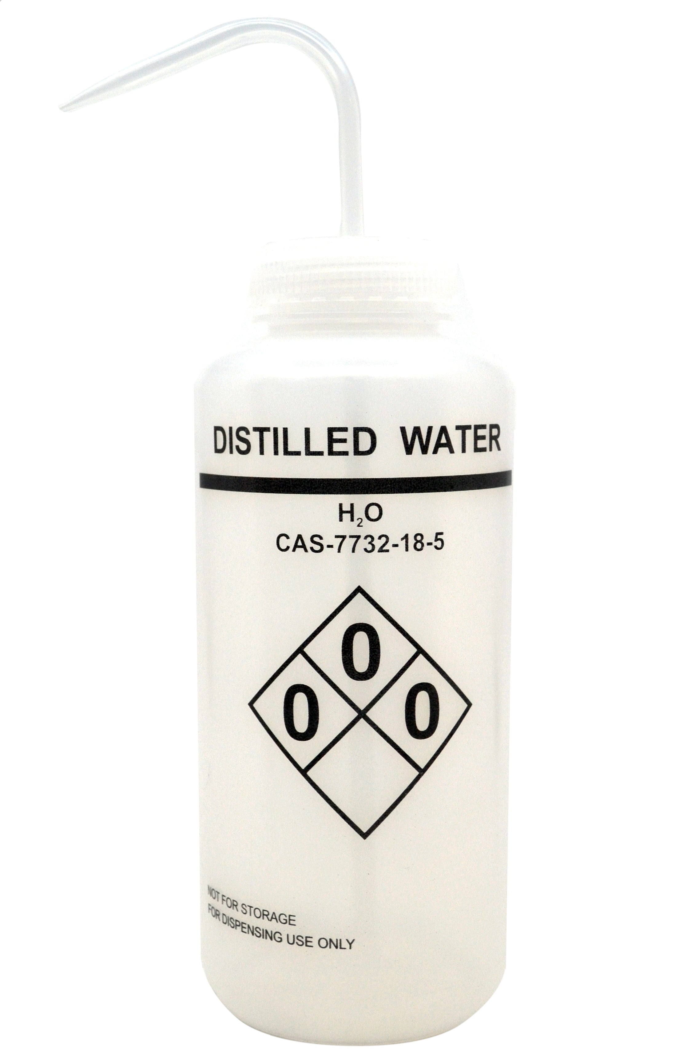 Self-Venting LDPE Methanol Wash Bottle, 1000mL