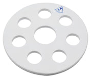 Perforated Porcelain Vacuum Desiccator Plate for 20cm Desiccator, 7.5"