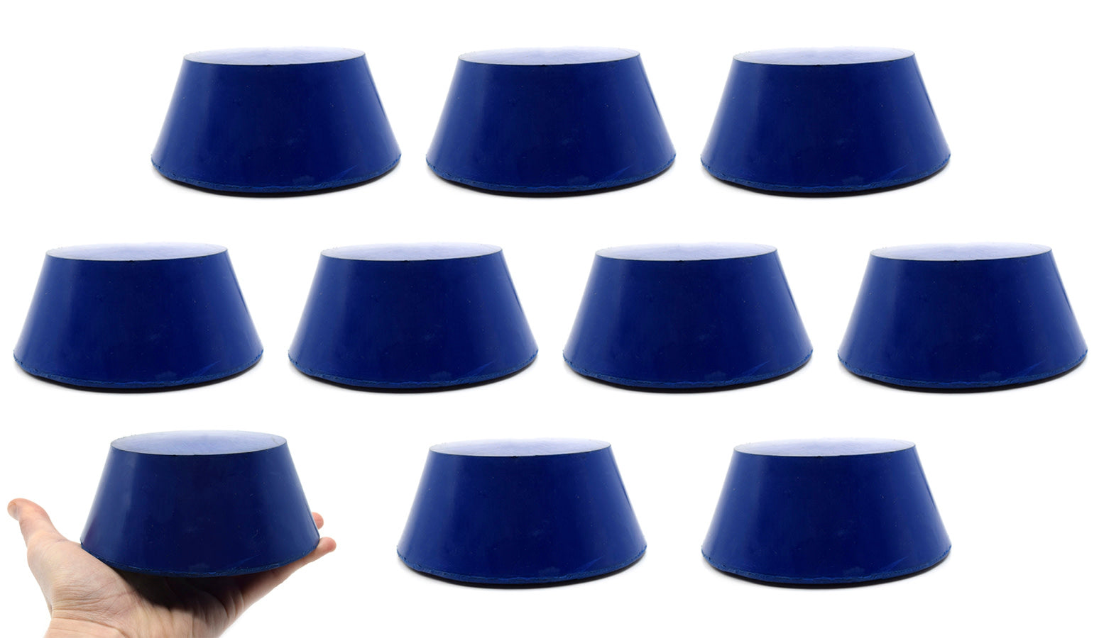 Solid Neoprene Stopper, 10-Pack