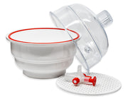 Autoclavable Polypropylene Vacuum Desiccator with PTFE Stopcock