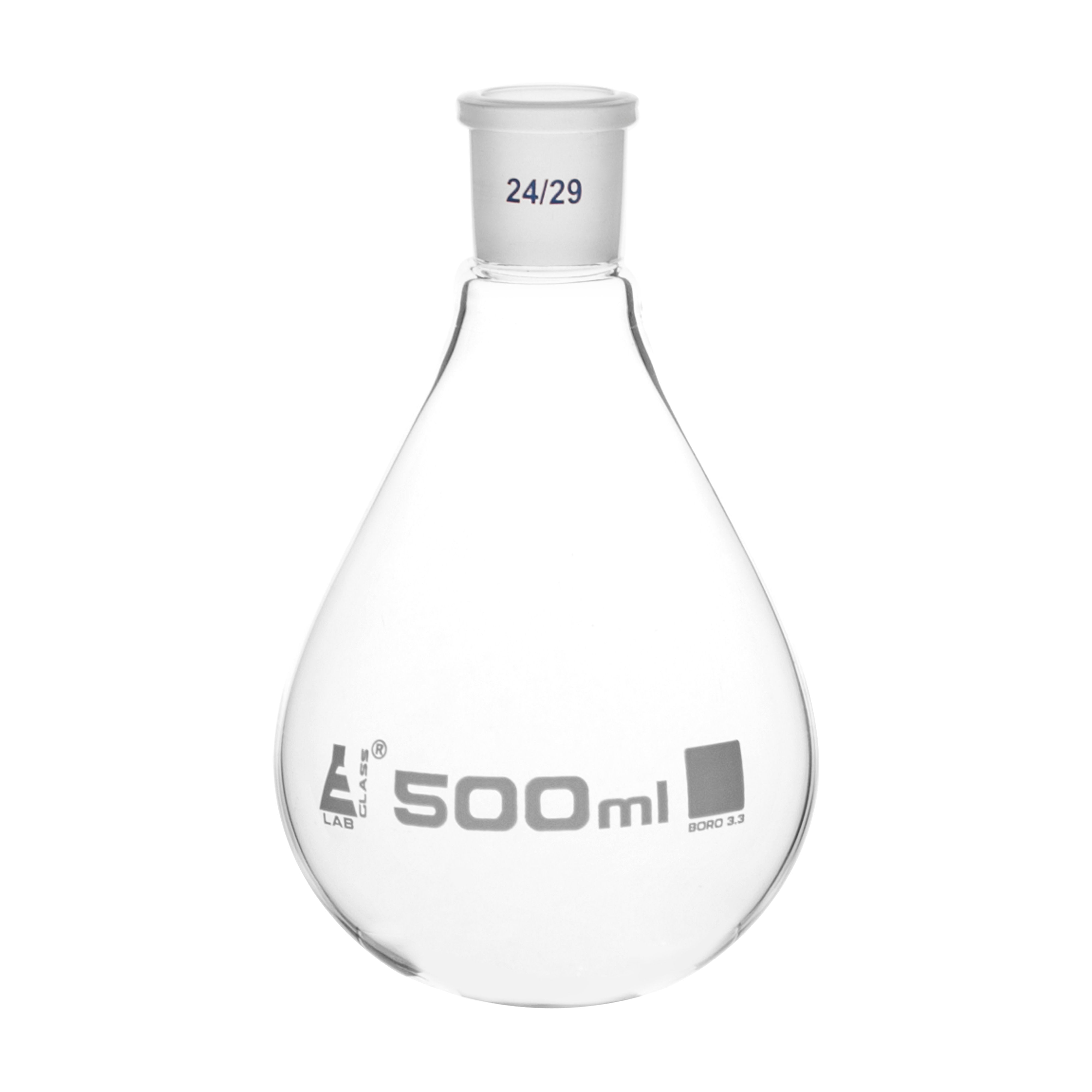 Borosilicate Glass Evaporating Flask with Interchangeable Joint