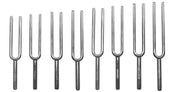 Scientific Steel Tuning Fork Set, 8 Forks, 256-512 Hz
