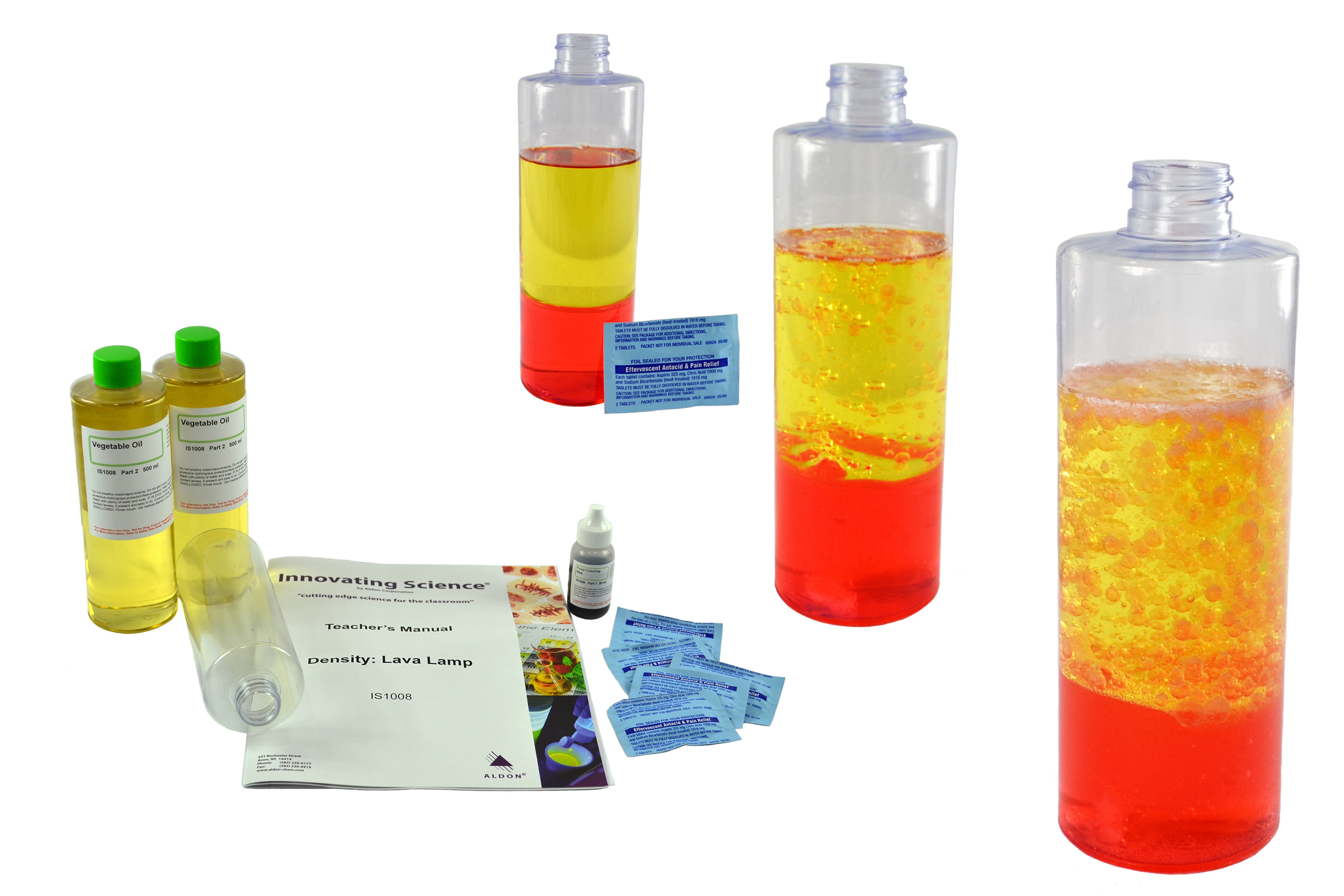 Density Lava Lamp Experiment Kit