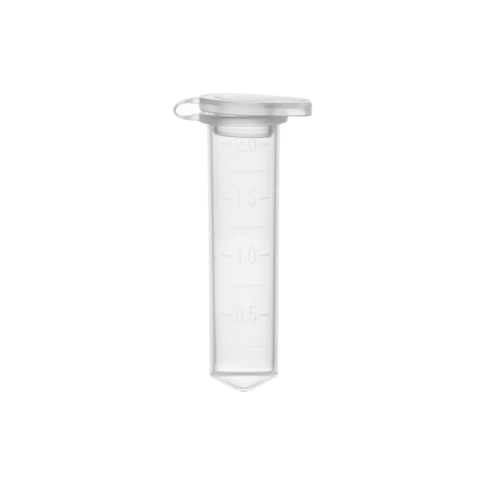 500-Pack Leak-Proof Graduated Polypropylene Micro Centrifuge Tubes, 2mL