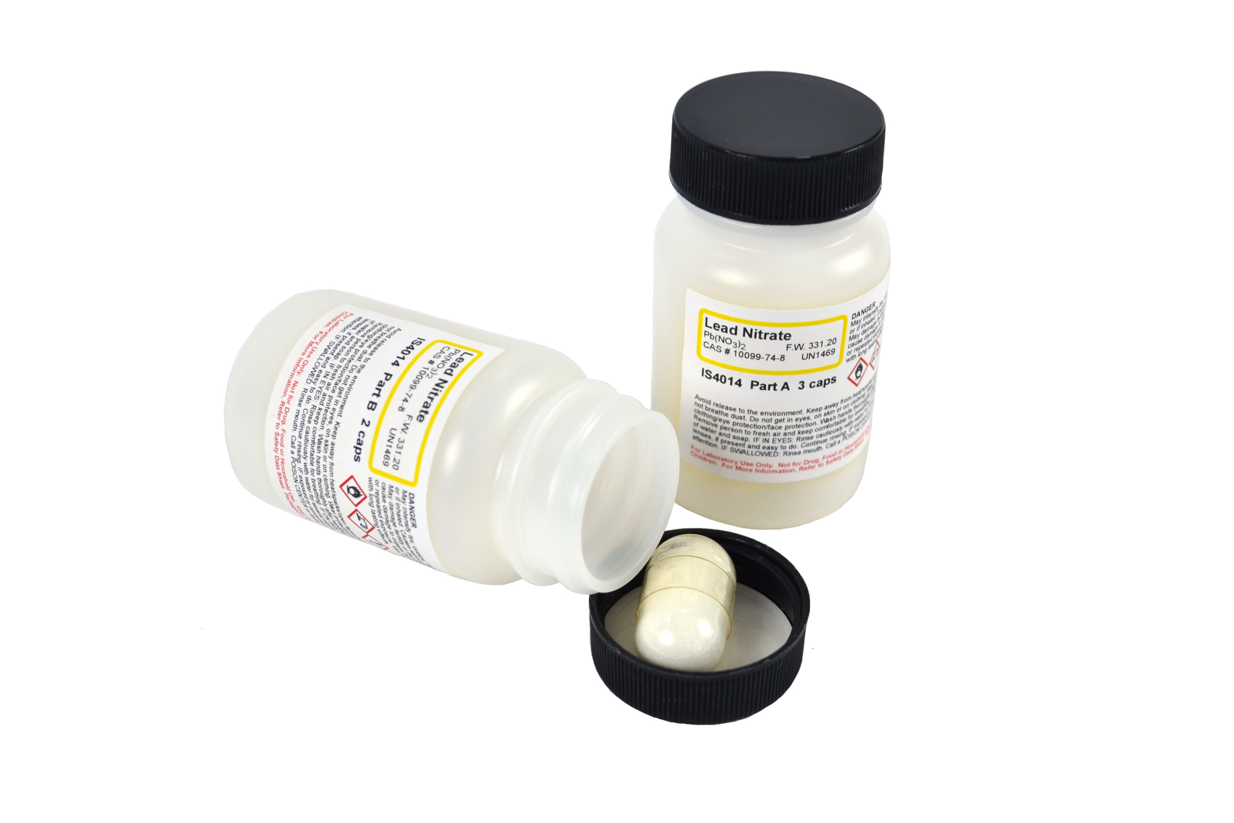 Lead Nitrate: EZ-Prep - 5 Capsules - Makes 250ml of 0.5M Solution