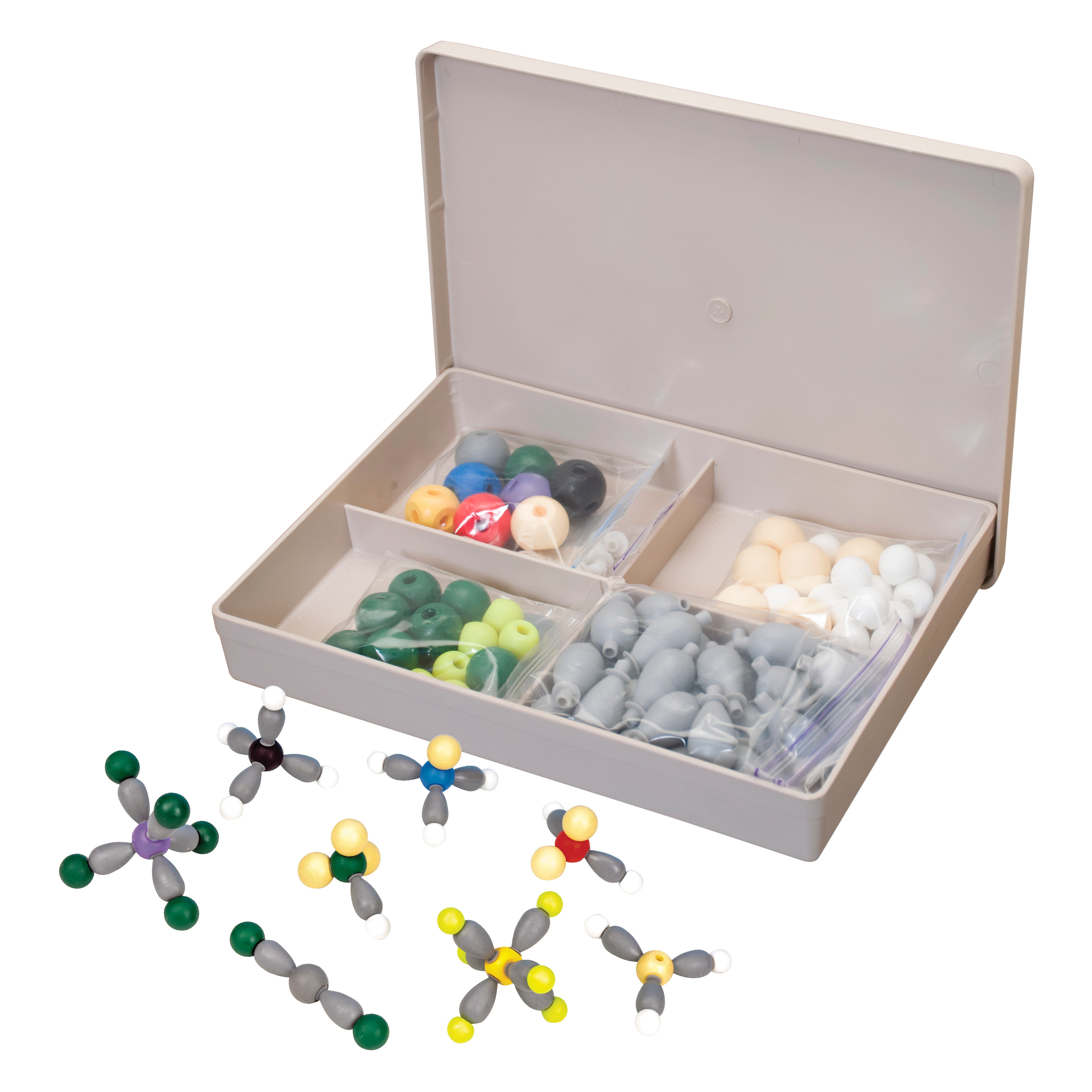 74-Piece VSEPR Molecular Model Kit for Bond Orientation