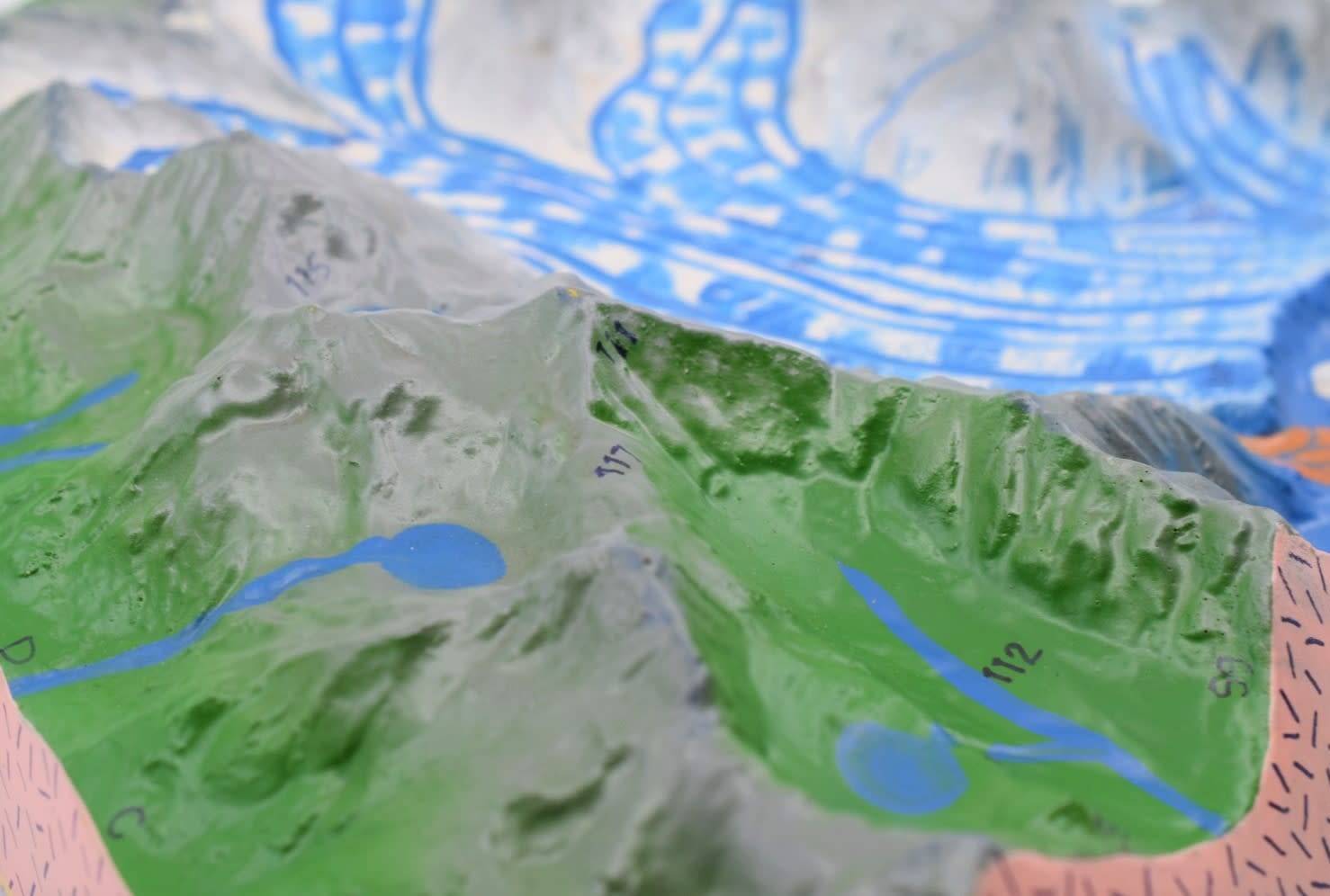 Cross-Sectional Landform Model Set, 37", 8-Piece