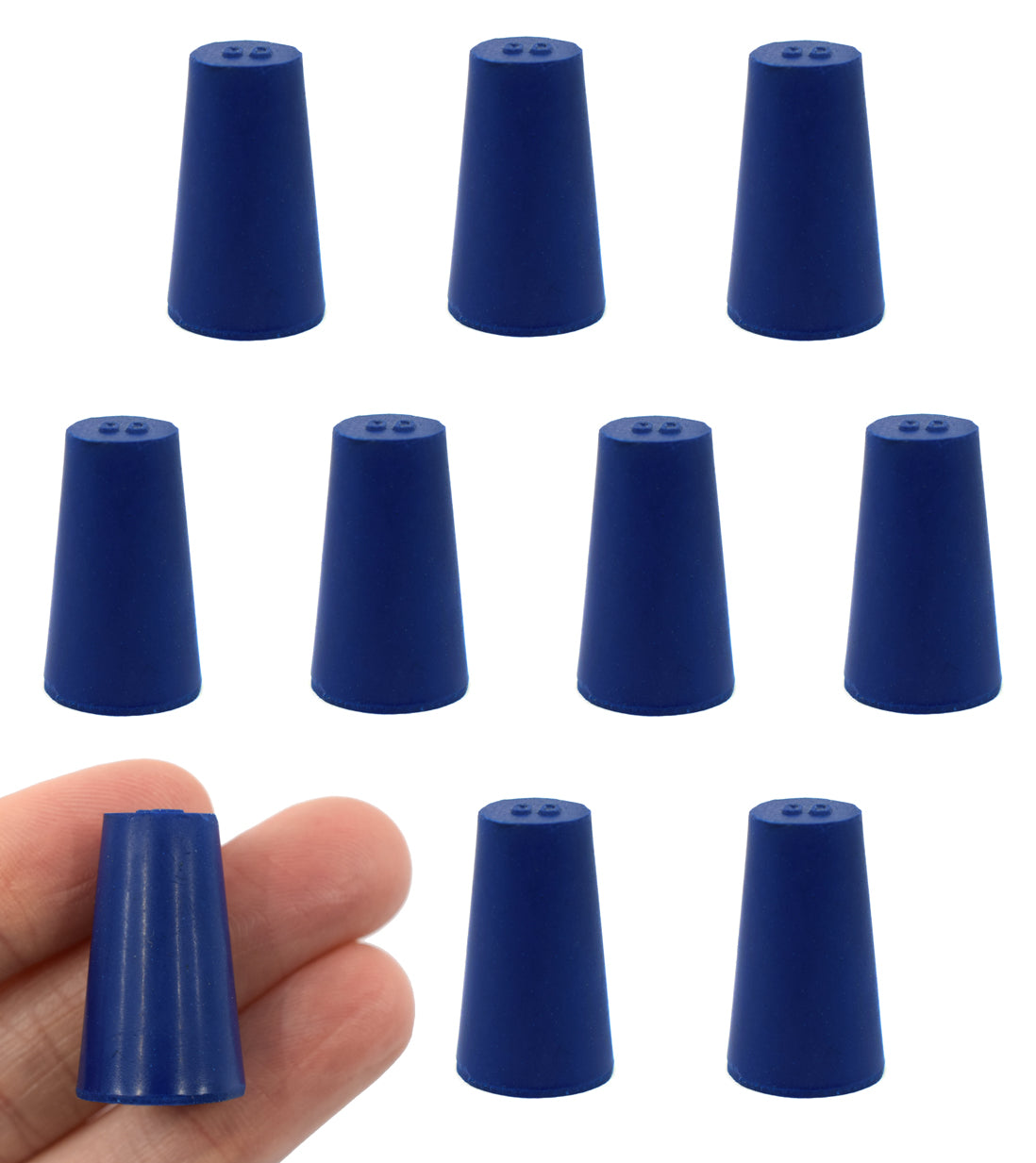 Solid Neoprene Stopper, 10-Pack