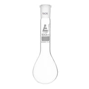 Kjeldahl Flask, 50mL - 19/26 Socket Size - Long Neck, Round Bottom - Borosilicate Glass