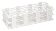 60-Tube Polypropylene Test Tube Rack for 16mm Tubes, 9.75" Wide