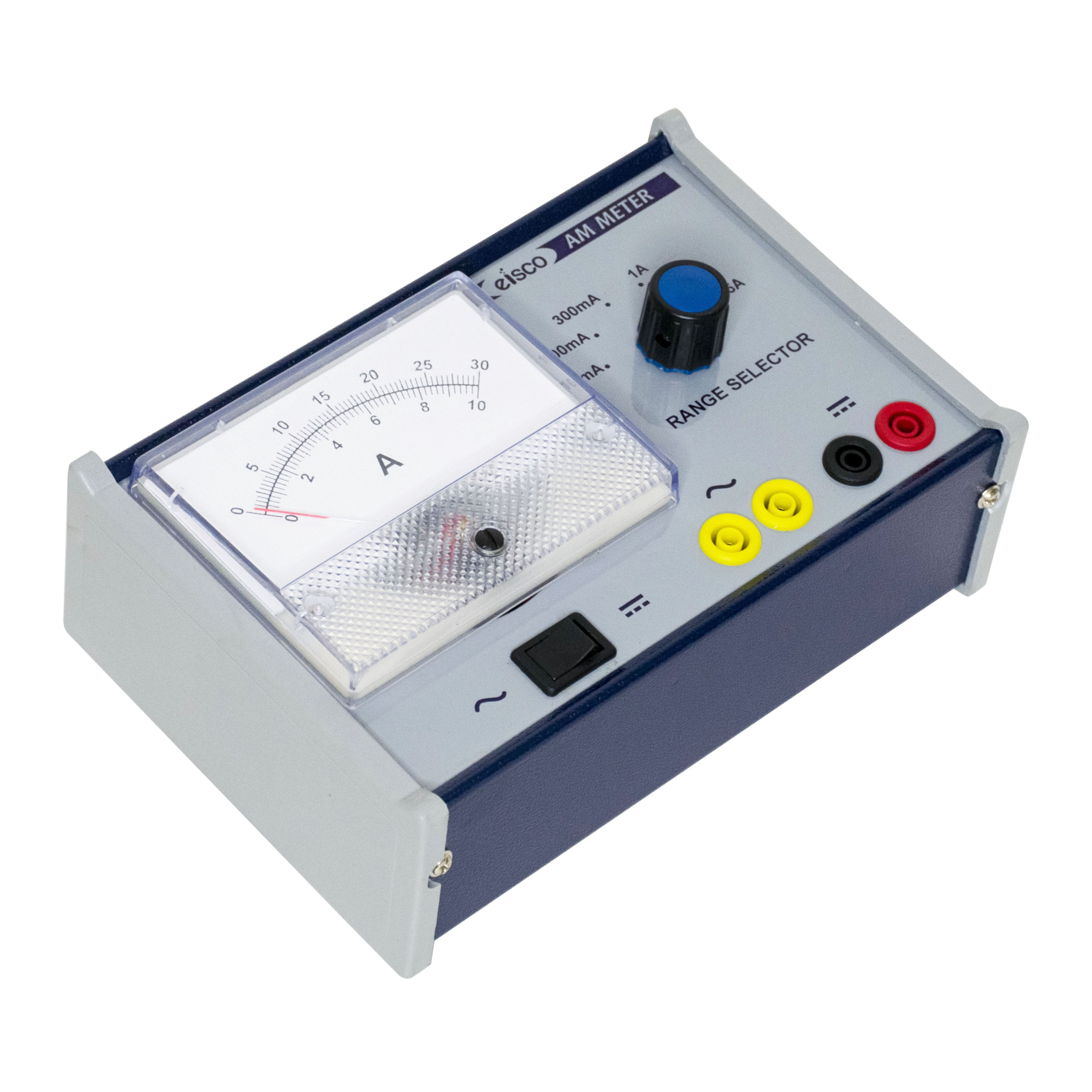 AC/DC Multi-Range Moving Coil Ammeter, 0-5A
