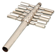Brass Cork Borer Set, 4-10mm, German Pattern