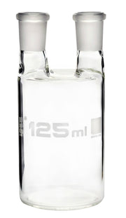 Two-Neck Borosilicate Glass Woulff Bottle