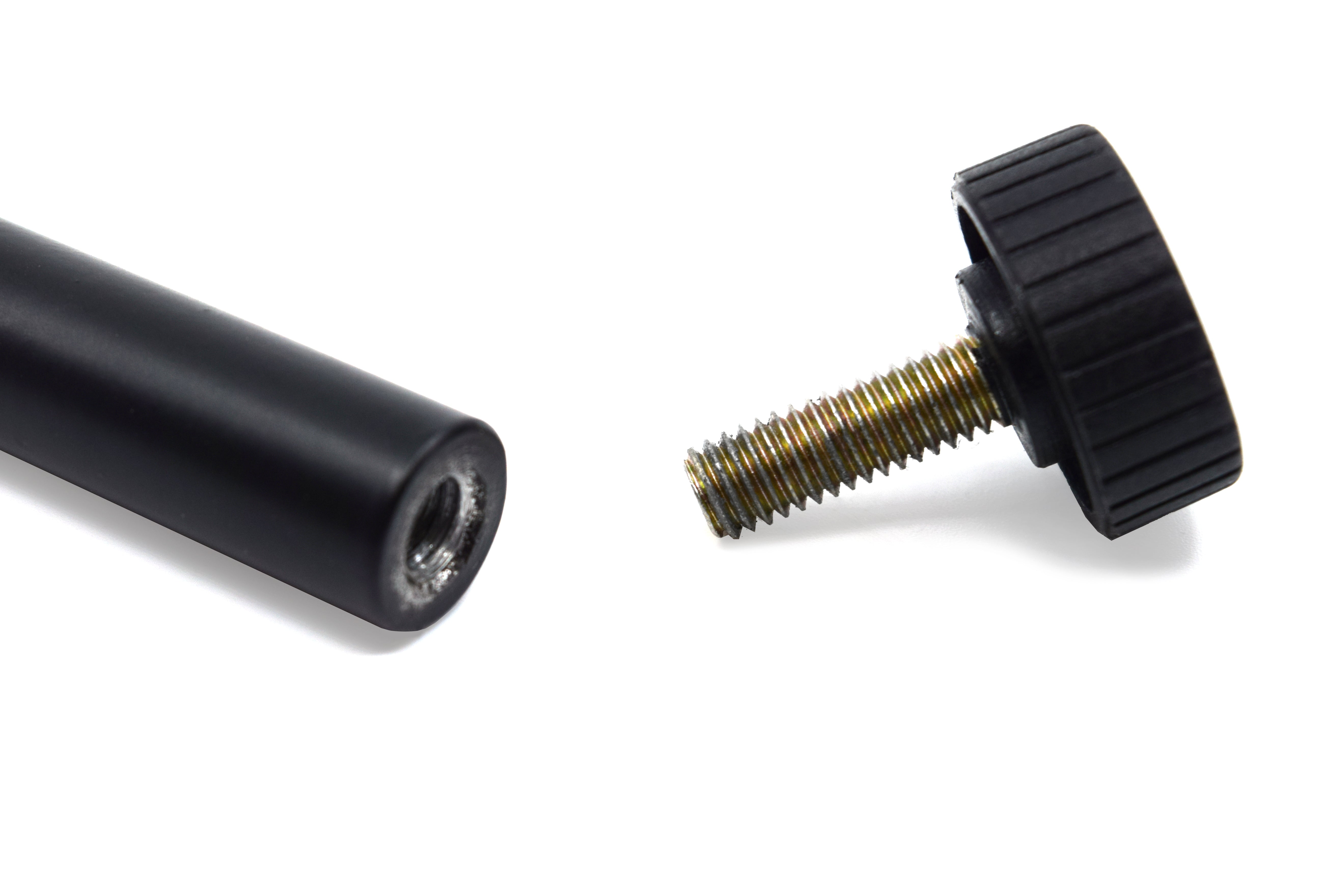 Rod for Visual Scientifics, 11.8 x 0.5", with Threaded End and Magnetic Post
