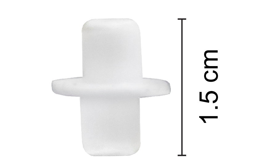 White Molecular Model Bond, 1.5cm, 10-Pack