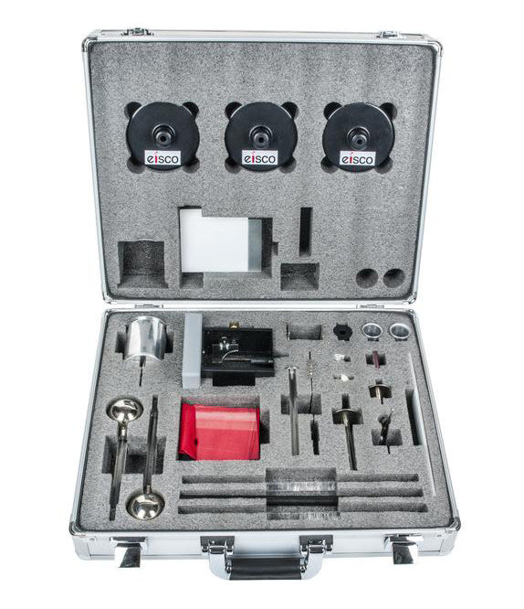 Electrostatic System Physics Kit with 26 Components for 11 Experiments, Carry Case