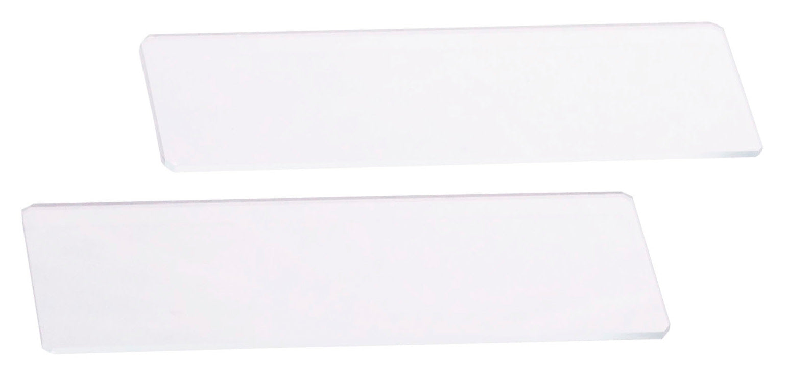 Premium Blank Microscope Slides, 1 x 3", Pre-Cleaned, 50-Pack