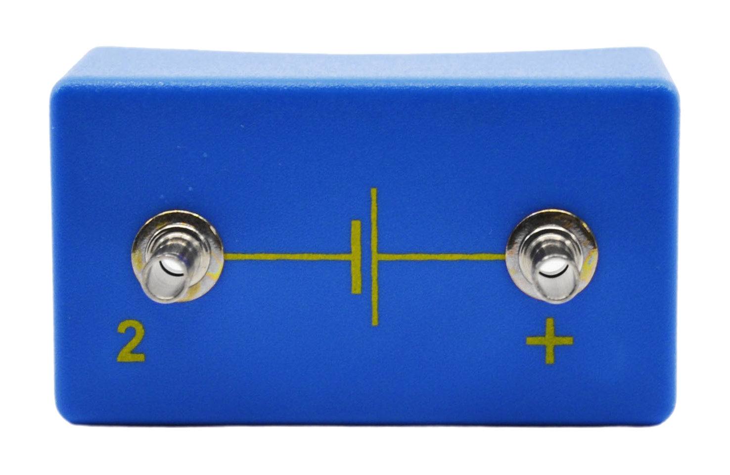 2" Battery Cell Holder with Two 4mm Sockets