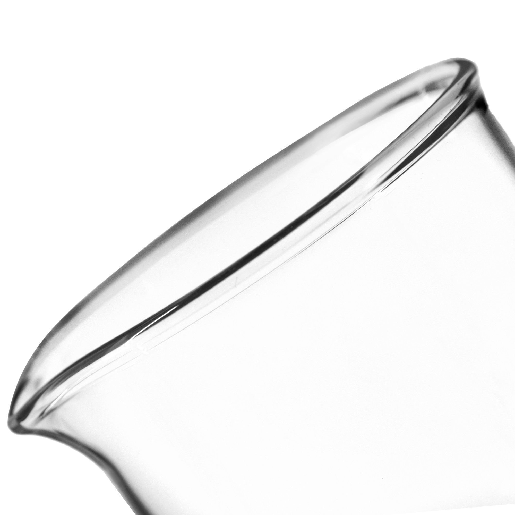 12-Pack Low Form Beakers with Spout, 10mL, Ungraduated, Borosilicate 3.3 Glass