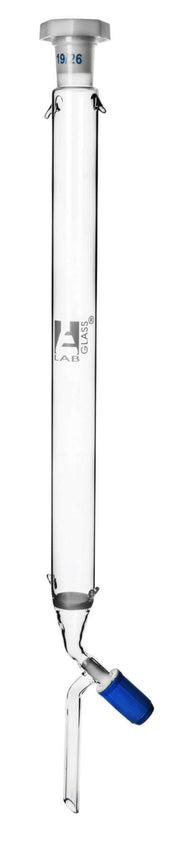 Chromatography Column with Rotaflow Stopcock and Sintered Disc, 12 inch, 19/26, Borosilicate 3.3 Glass