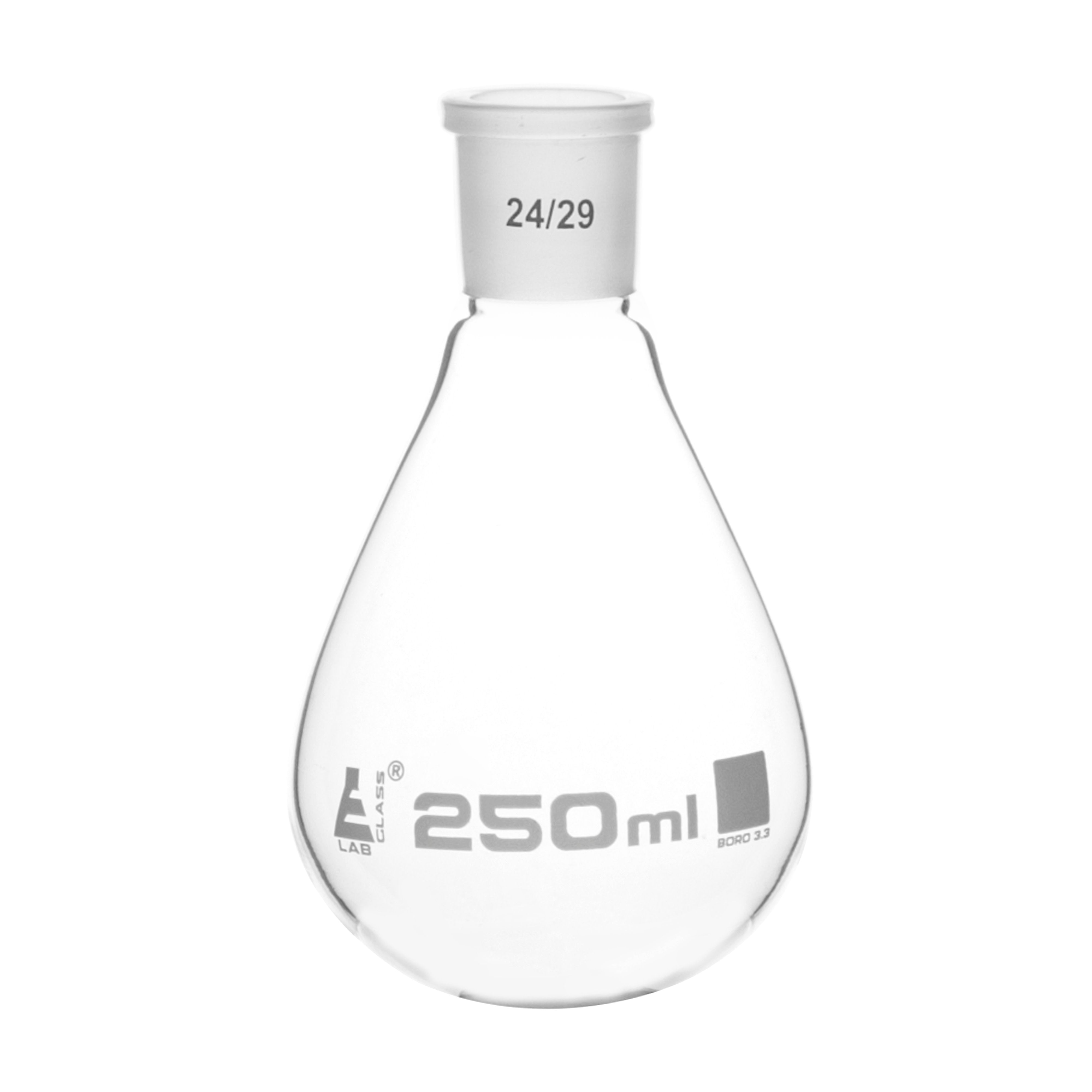 Borosilicate Glass Evaporating Flask with Interchangeable Joint