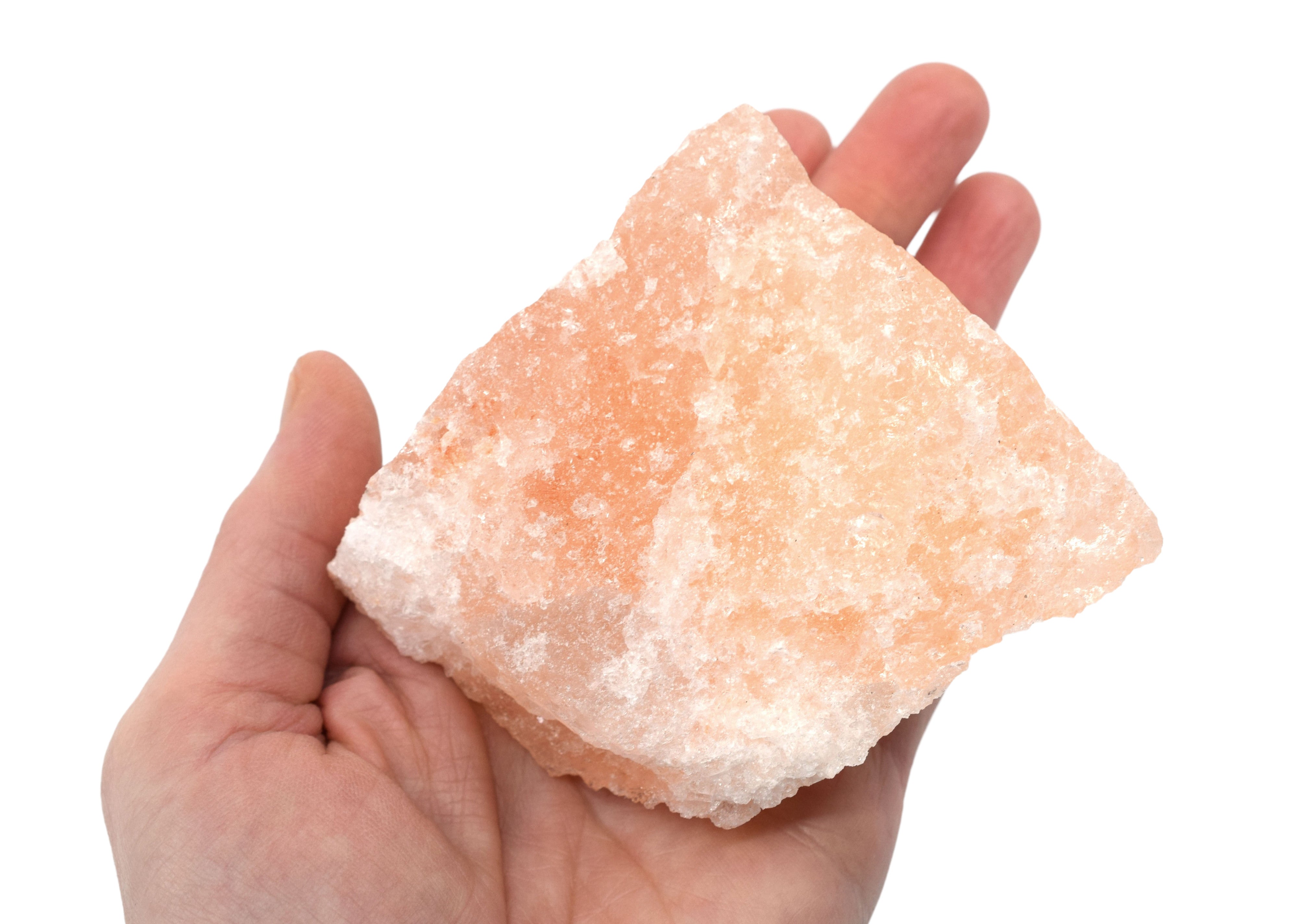 Raw Halite Mineral Hand Sample, Approx 3 inch