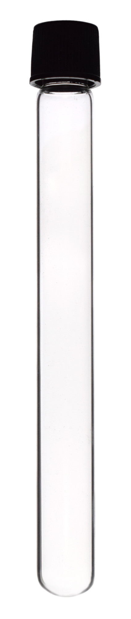 Round Bottom Borosilicate Glass Test Tube with Bakelite Screw Cap, 20mL