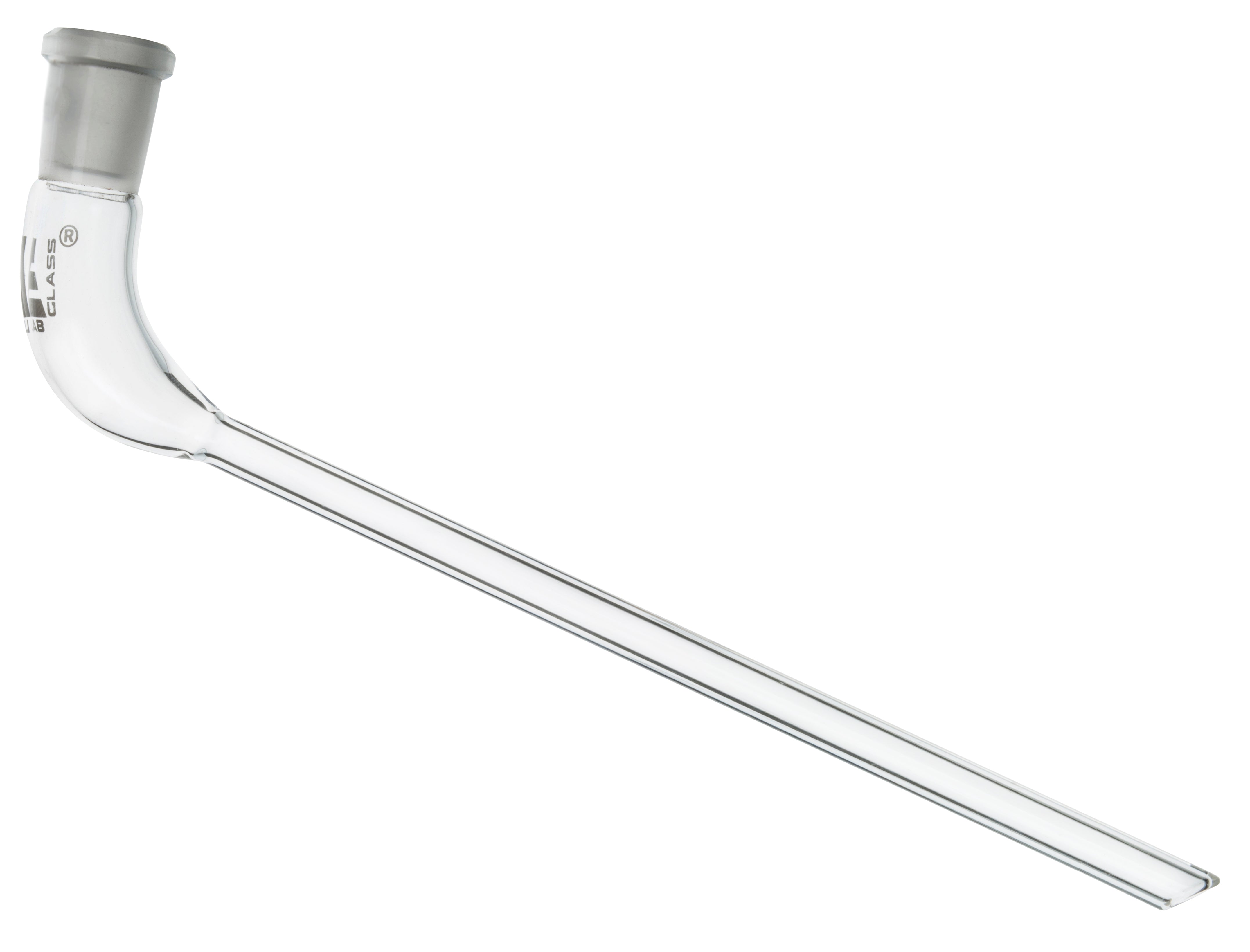 Borosilicate Glass Receiver Adapter with Long Stem