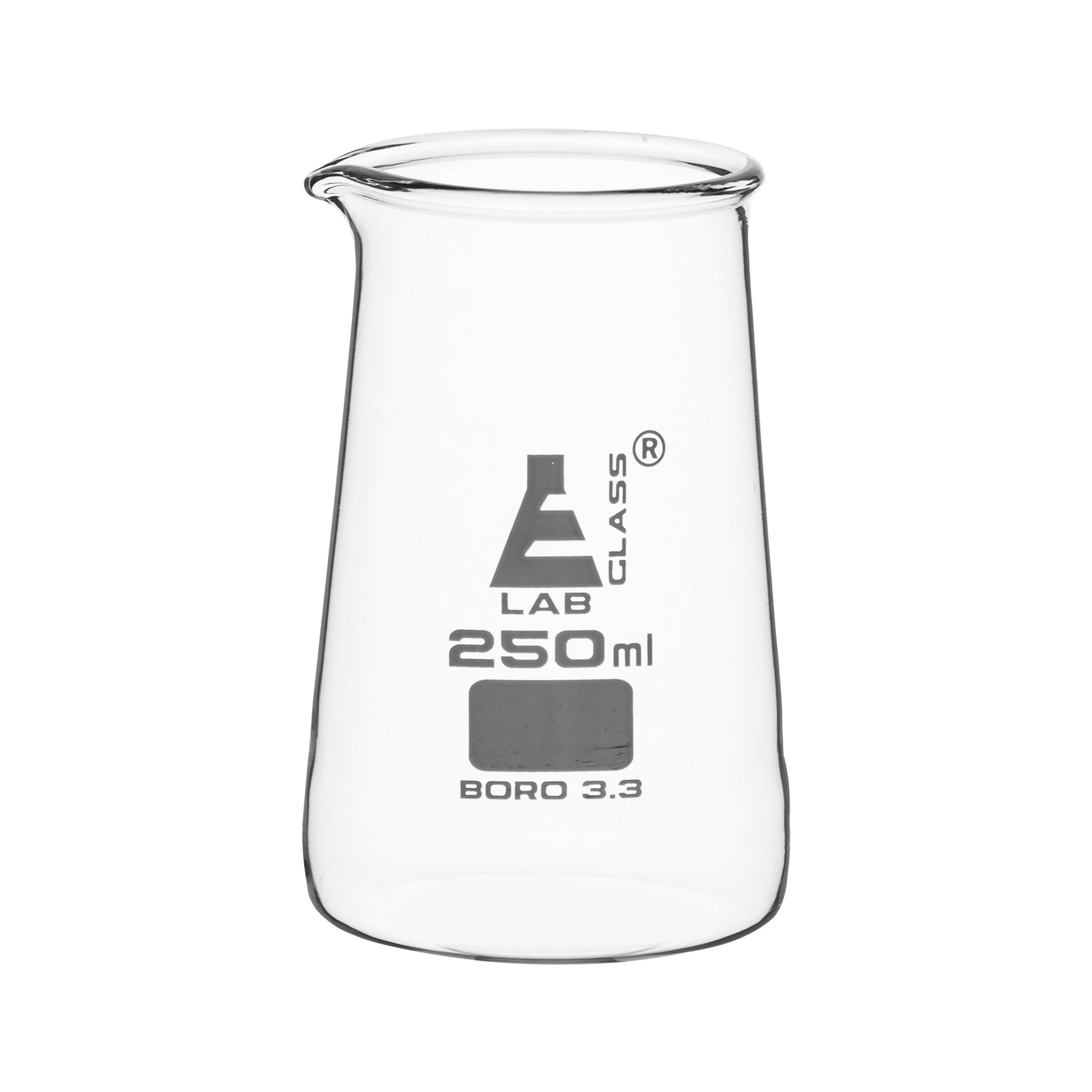 Philips Conical Borosilicate Glass Beaker with Spout