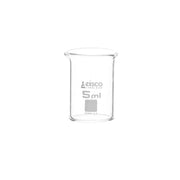 Ungraduated Low Form Borosilicate Glass Beaker with Spout