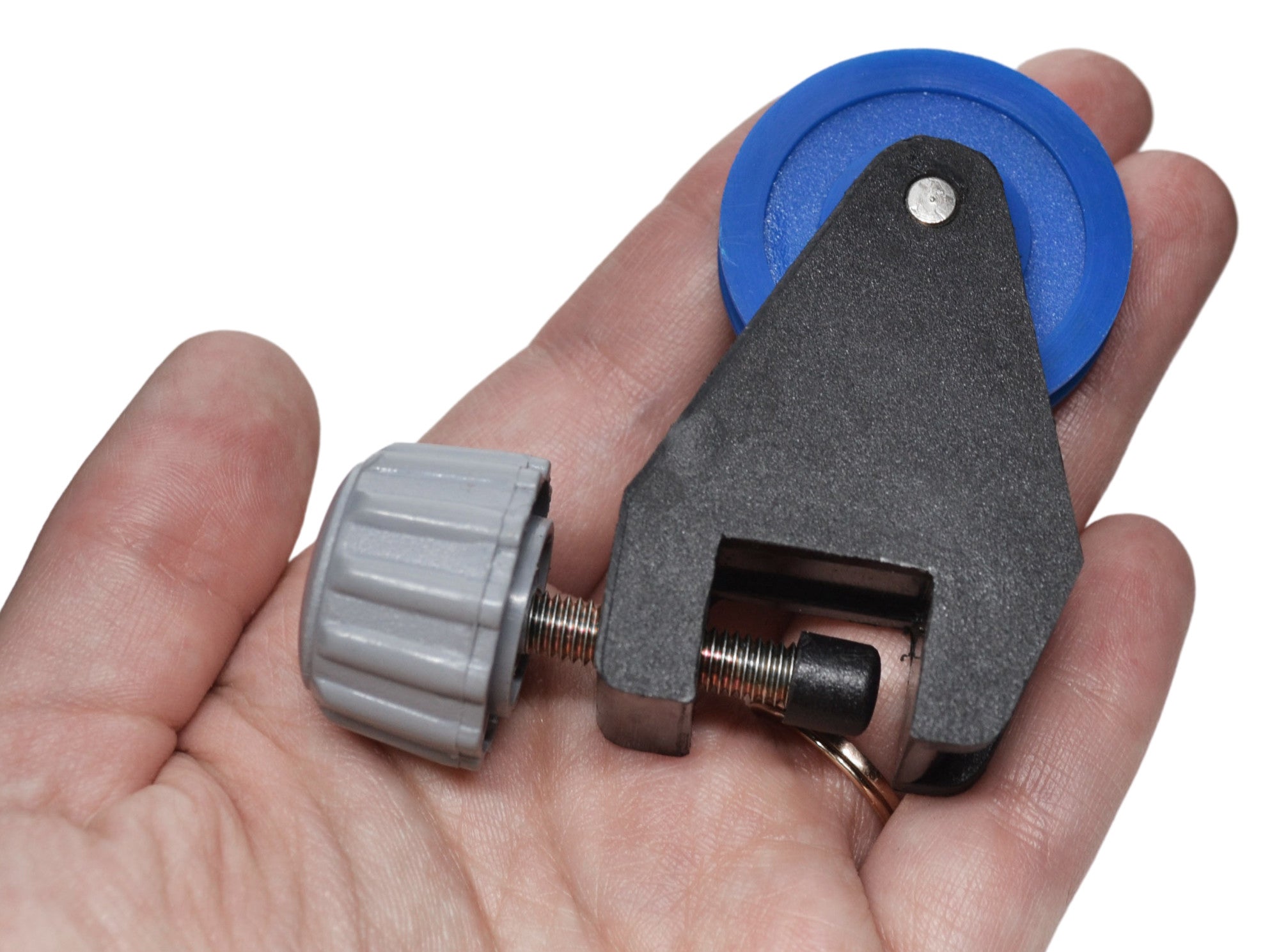 3" ABS Pulley with 50mm Ball Bearing and Thumbscrew