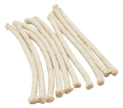 Replacement Round Cotton Wicks for Alcohol Lamp, 10-Pack